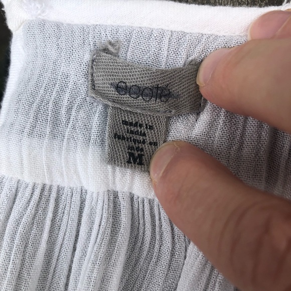 Anthropologie ecote embroidered swing top! - Picture 6 of 6